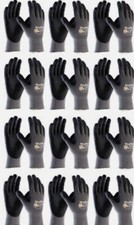 MaxiFlex Ultimate 34-874 Micro Foam Nitrile Work Gloves 12 Pck Gray/Blk, M/L/XL picture