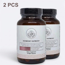 2PCS Happy Mammoth Hormone Harmony Women Hormonal Support, 72 Capsules picture