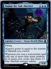 Namor the Sub-Mariner 69 Mythic Marvel Super Heroes Magic: The Gathering NM picture