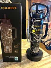 Coldest BNIB 46oz “The Big Bang” with “The Universe” Shaker Rocketship Charm picture