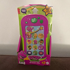 Fisher-Price Barney & Friends Talking Phone Toy Pink Battery Operated HYH04 picture