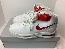 Nike Air Force 1 Mid Evo “White University Red” Size 10 picture