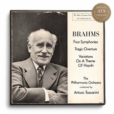 Arturo Toscanini Society ATS 1030-33 Brahms 4 Symphonies 4LP Box Set - Private L picture