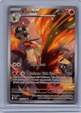 Blaziken 192/182 Illustration Rare Destined Rivals Pokemon Holo Near Mint picture