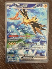 Zapdos ex 202/165 Sv: Scarlet & Violet 151 Holo picture
