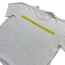 Vintage 90s Nike Center Swoosh Athletics Boxy Tee Color Block Retro Throwback picture