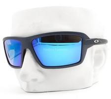 Oakley Cables Sunglasses Blue Steel Prizm Sapphire OO9129-1863 with Pouch picture
