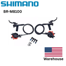 Shimano XT BL BR-M8100 Hydraulic Disc Brake Set Levers Pair Front Rear J03A picture