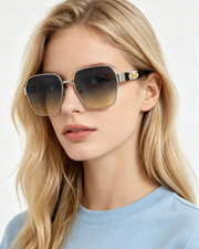 Burberry BE3172 Sunglasses Silver Frame Grey Gradient Lens 56□17-140 picture