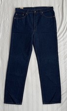 Vintage Deadstock Levi’s 505 XX Made in USA Indigo Jeans Size 38x32 505-0216  picture