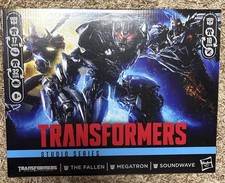 Transformers Revenge of The Fallen Studio Series Megatron Soundwave 3 Pack New picture