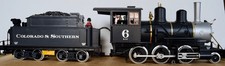 Vtg LGB 2019S G MOGUL Colorado Southern Mogul Steam Locomotive Tender #6  2-6-0 picture