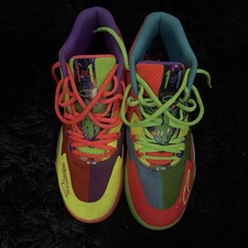 PUMA MB.01 Be You Multicolor Colorblock Mid-Top Basketball Sneakers picture