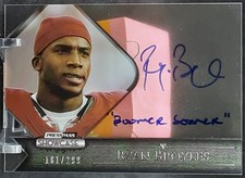 RYAN BROYLES 2012 PRESS PASS SHOWCASE 181/299 AUTO SOONERS QQ picture