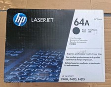 HP 64A CC364A Genuine Black Toner Print Cartridge LaserJet P4014 P4015 P4515 picture