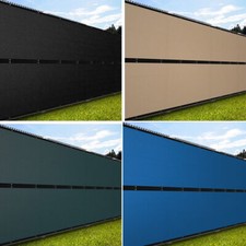 3, 4, 5,6,8 FT Tall Privacy Fence Screen Garden Yard Windscreen Mesh Shade Cover picture