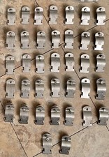 37 Pieces of 1” Stainless Still Strut Conduit Clamps picture