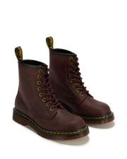 DR. MARTENS CRAZY HORSE 1460 CHERRY RED 11822609 US M-8 | W-9 picture