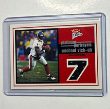Fleer 2003 Fleer Platinum Michael Vick Platinum Portrayals Jersey PP-MV Falcons picture