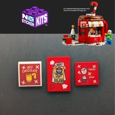 NO-STICKER KIT for Lego Hot Chocolate Stand (#40776) picture