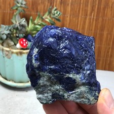 Natural Blue sodalite Crystal gemstone Rough Mineral Specimen healing 216g A7723 picture