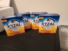 Lot Of 4 New XYZAL Allergy 24hr Relief Tablets 80ct Exp 9/28 picture