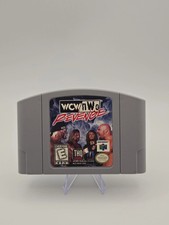 WCW Vs NWO Revenge Nintendo 64 N64 Game Tested + Working & Authentic picture