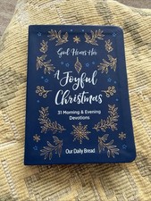 God Hears Her, A Joyful Christmas: 31 Morning and Evening Devotions (A Daily... picture