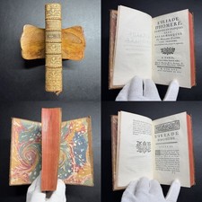 1756 Homer Iliad in French Madame Dacier Vol 3 Paris Gilt Calf Red Edges picture