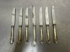 Christofle Pompadour 7 pieces Flatware Dessert Knives Knife picture
