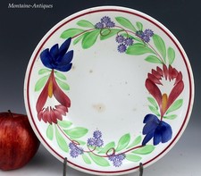 Dutch Stickspatter Bowl 19th cent picture