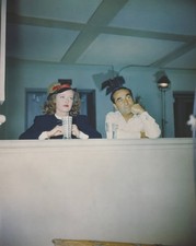 American actress Bette Davis director Irving Rapper working their - Old Photo picture