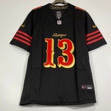 Brock Purdy #13 Black Jersey, Embroidered Brand NEW picture