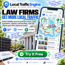 Get More LAW FIRMS Clients To Website– Lifetime SEO Service + 10-Day Free Trial picture
