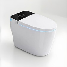 Smart One-Piece Bidet Toilet Heated Seat Warm Wash Dryer Remote Siphonic Flush picture