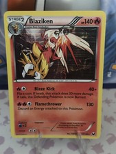Pokémon TCG Blaziken 17/108 Dark Explorers Holo Rare 2012 picture
