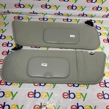 2001 - 2005 Ford Explorer Sport Trac Sun Visors Pair Set Left Right Gray 10019 picture