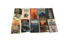 Vintage Sci-Fi Lot Of 10 Science Fiction / Fantasy Paperback Novels Various picture