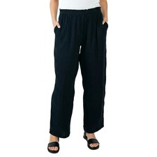 Coldwater Creek Women's Cotton Gauze Pull-On Pants - NEW Multiple colors picture
