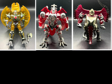 Vintage 1998 Bandai Dinozaurs Dinozone Bundle of 3x Action Figures picture