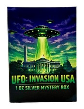 2025 Intaglio Mint 1 oz Silver UFO Surprise Boxes ICG Gem Unc Hand Signed picture