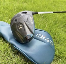 TaylorMade Qi4D Max Driver 10.5° Stiff Flex Carbon Golf Club w/ Headcover picture
