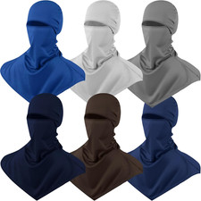 6 piezas de pasamontañas para la cara, transpirables, para cuello largo picture