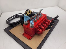 Norcan Proportional 5x Valve Block with 4x Solenoid Controls Manual Lever picture