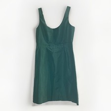 NWT J. Crew Silk Taffeta Clementine Dress Aqua Cocktail, Wedding, Party - Size 8 picture