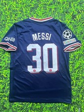 Jordan PSG 2021-22 Men's Size L Lionel Messi #30 Home Jersey picture