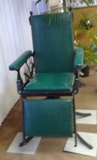 A. McDannold reclining Dental or Tattoo chair 1904 picture
