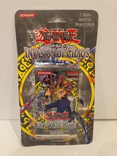 Yu-Gi-Oh INVASION OF CHAOS Blister Booster Pack 1st EDITION 1996 Konami RARE picture