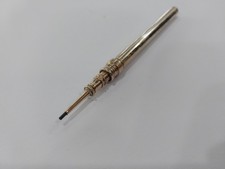 ANTIQUE VICTORIAN S MORDAN & CO - 12CT SOLID GOLD PROPELLING PENCIL - LONDON 12 picture