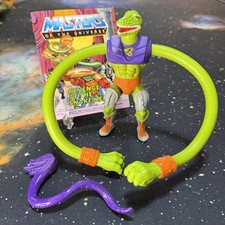 SSSQUEEZE 100% Complete Vintage MOTU Masters of the Universe He-Man Figure Comic picture